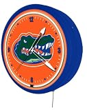 University of Florida Gators Neon Wall Clock Large
