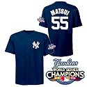 Matsui Yankees 09 World Series Majestic Jersey Shirt