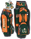 Miami Hurricanes NCAA Impact Golf Cart Bag NCAA College Athletics - Fan Shop Golfing Merchandise