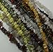 Over 1 Pound Mixed Gemstone Small to Medium Chip Beads Randum Mix 10 Strands 30 Inch or Longer