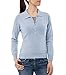 Wool Overs Women's Cashmere & Merino Collared Henley Sweater