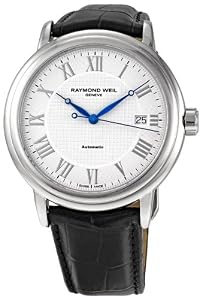 Raymond Weil Men's 2837-STC-00308 Maestro White Roman Numerals Dial Watch by Raymond Weil