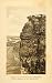 1878 Limestone Bluff Mississippi River Wis. Engraving - Original Engraving