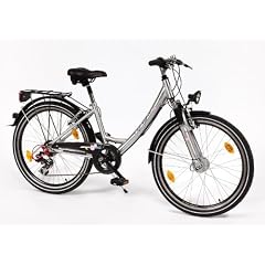 Kindercityfahrrad M�dchen 24 Zoll 7-Gang Kettenschaltung Shimano