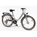 Kindercityfahrrad M�dchen 24 Zoll 7-Gang Kettenschaltung Shimano