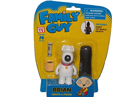 Family Guy Create-a-Figure Brian (Includes Part to Build Death) by Walgreens