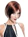 Short Red Auburn Wig Bob Cut European Style Halloween Costume Accessory Theatrical Production