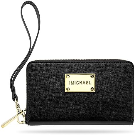 IPhone 6S Wallet Case, IPhone 6 Wallet Case, Imichael Wallet Case,Iphone6S Pure Iphone6 Pure Protection Cover Impact Resistant Cover for iPhone 6S and for iphone6 4.7" Color Black