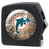 Great American Miami Dolphins Realtree&Acirc;&reg; Camo 25 Ft. Tape Measure