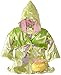 Kidorable Green Fairy PU All-Weather Raincoat for Girls w/Fun Fairy Treasure Bag, Stars, Tassels