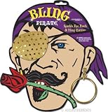 Bling Pirate Eye Patch Sparkle Eye Patch