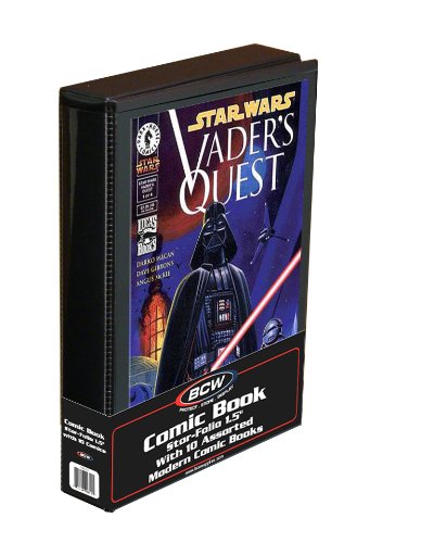  8 Comic Book Storage Folios & Storage Box 100 Bags & Boards