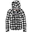 Fox Racing Pike Hooded Girls Flannel Fashion Shirt