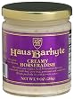 Haus Barhyte Mustards Creamy Horseradish, 9-Ounce Jars (Pack of 12)