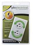 360 Electrical Llc Rotating Duplex Outlet White 36010-W