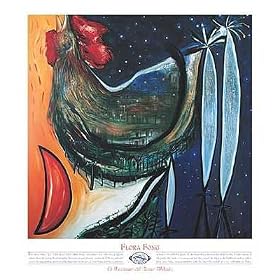 Amanecer Del Tercer Milenio By Flora Fong Highest Quality Art Print Poster - Size: 34 X 37.5