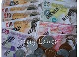 Play Money Set with Coins