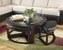 Marion Round Cocktail w/ 4 Backless Stools By Ashley Furniture