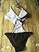 Women's One-pieces Cross Double Colored Bikini Deep V Padded Push Up Halter Swimsuit Black-White