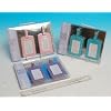 Leather 2 Piece Luggage Tags for Bags and Cases - Blue