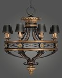 Fine Art Lamps Kenwood House 211740 Large 8-LT 480w (40H x 36W) Chandelier Lighting in Brass