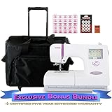 Janome Memory Craft 350E Embroidery Machine with Exclusive Bonus Bundle