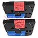 2PK Black on Red Label Tape Compatible for Brother TZ 431 TZe 431 12mm P-Touch 8m