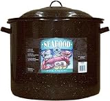  : Granite Ware 34-Quart Stock Pot, Black