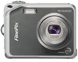 Fujifilm Finepix V10 5.1MP Digital Camera with 3.4x Optical Zoom (Gun Metal Grey)