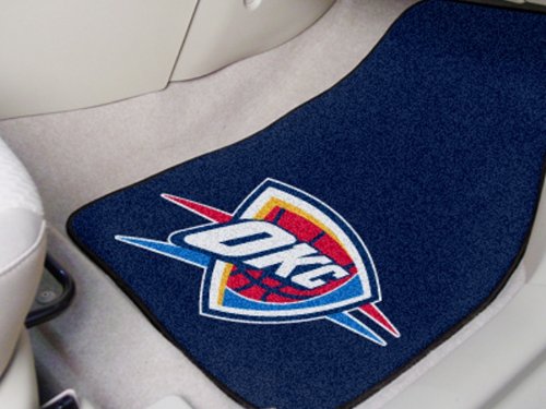 NBA Oklahoma City Thunder Carpet Car Mats Rectangle 1.50 x 2.30