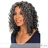 GLENDA (Foxy Silver) - Synthetic Mono Front Full Wig in 3T34