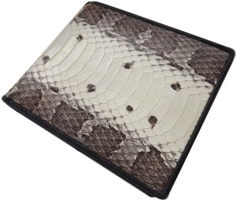 BEAUTIFUL GENUINE PHYTON BIFOLD WALLET IN BROWN COLOR