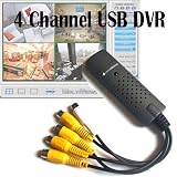 4 Channel USB 2.0 PC DVR Digital Video Recorder Adapter Vista compatible For CCTV Camera/ DVD player Home Security Baby guard H71