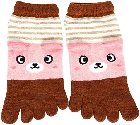 Gxia Women's Cute Animal Crew Toe Socks 1 Pair