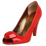 Love Moschino Womens Cuore Peeptoe Pump