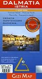 Dalmatia/Istra Map (Croatia, Montenegro, Slovenia Coast)