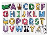 Melissa & Doug See-Inside Alphabet Peg Puzzle