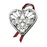 Gorham Chantilly 2011 Heart Ornament, 4th Edition