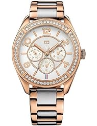Tommy Hilfiger Womens 1781266 Sport Two-Tone Multi-Function Watch