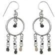 Girls Gift Sterling Silver Earrings 2.5 inches (ers235)