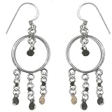 Magnifiques boucles d'oreilles de mode indienne en argent sterlingpar ShalinIndia