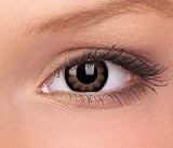 Quarterly BigEyes Lenses - Sexy Brown  + 60ml Solution + Lens Case