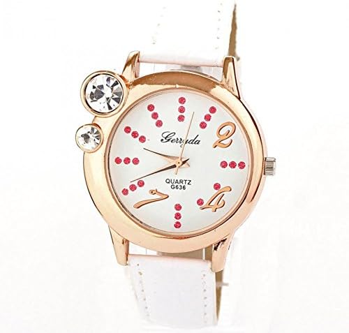 SunShine Day 2015 New Big Diamond Women Rhinestone Watches Relojes Relogio Fashion Dress Luxury Quartz Clock Leather Strap Watch Freeshipping