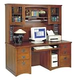 Mission Oak Computer Desk with Hutch Mission Oak