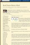 Pastor Brian's Blog