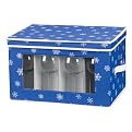 Whitney Holiday Stemware Chest Snowflake