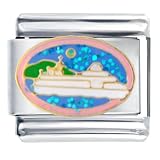 Luxury Cruise Ship Italian Charm Bracelet
