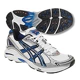 Men\'s Asics Gel GT 2130 Running Shoe - White/Blue/Orange