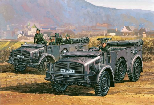 Dragon 500777378 - KFZ.18 Horch 4x4 Type 1A Personnel (Kraftfahrzeug) 1:72