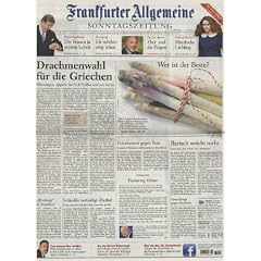 FAZ Frankfurter Allgemeine Sonntagszeitung [Jahresabo]